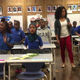 Jasmyn Wright with her students
Facebook via Jasmyn Wright